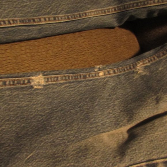 VINTAGE LEVIS 550 RELAXED FIT MADE IN USA SIZE 33 - Picture 2 of 8